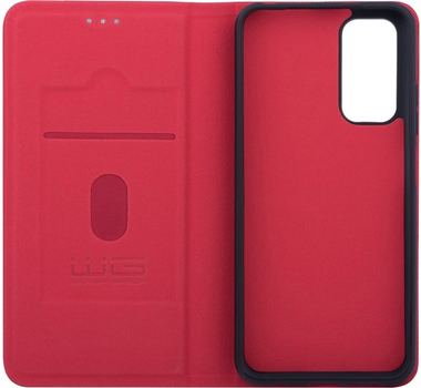 Etui z klapką Winner Group Flipbook Duet do Xiaomi Redmi Note 11 4G Red (8591194111181)