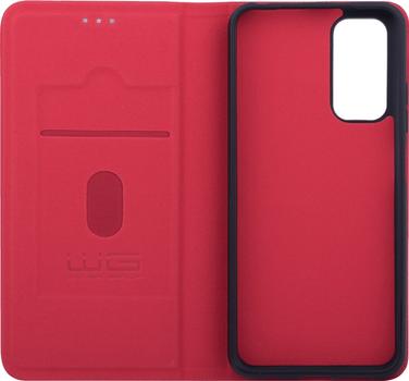 Etui z klapką Winner Group Flipbook Duet do Xiaomi Redmi Note 11S 4G Red (8591194109843)