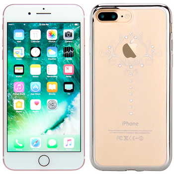 Чохол Devia Crystal Iris soft case для iPhone 7 Plus/8 Plus Срібло 46623
