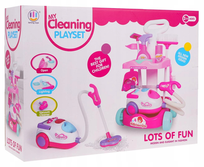 Іграшковий набір Ramiz Leming Toys Mega Cleaning Set + аксесуари (5903864948004)