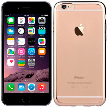 Чохол Devia Mighty Bumper для iPhone 6/6S Шампанський Золотий 46659