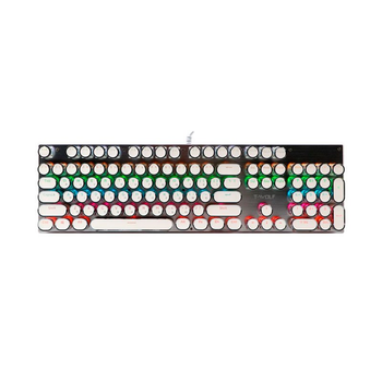 Клавіатура TWolf TF75 punk LED Blue Switch White 69991