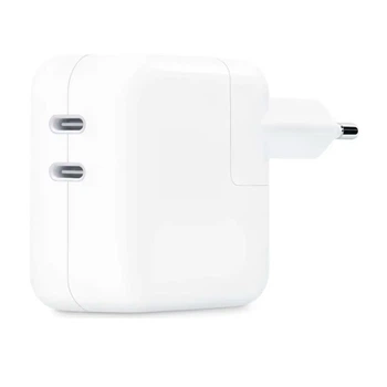 Мережевий зарядний пристрій Charger Type-C Dual 35W (USA type) (box) 62878