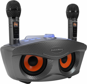 Mobilny zestaw karaoke MusicMate MM-SK70-GR SingOwl (5904119284908)