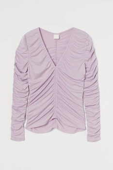 Блуза H&M XS бузковий 3001923353