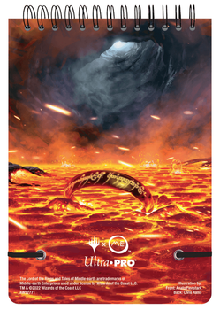 Блокнот для запису результатів гри Ultra Pro: Magic the Gathering - The Lord of the Rings - Tales of Middle-Earth - Spiral Life Pad - Frodo (0074427198336)