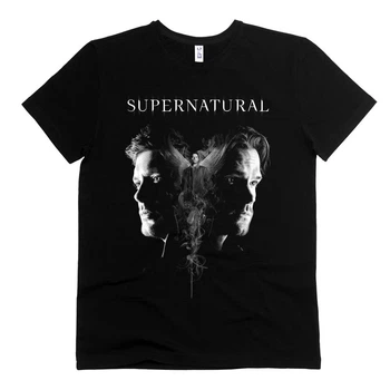 Футболка EPIC мужская Supernatural - Сверхъестественное черная размер XXL