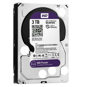 Накопичувач HDD SATA 3.0TB WD Purple 5400rpm 64MB (WD30PURX) Refurbished ( 147 х 101.6 х 26.1 мм ) 25923