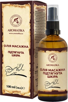 Олія косметична масажна Ароматика Підтягнута шкіра 100 мл (4820256944806)
