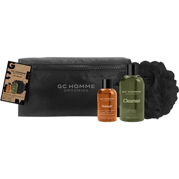 Набор дорожный The luxury bathing On The Go GCH по уходу за телом и волосами гель для душа/гель для волос и бороды/мочалка 150/50 мл