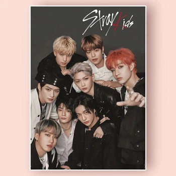 Плакат Стрей Кідс Stray Kids А3 30х42 см. 184528