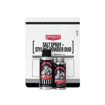 Чоловічий подарунковий набір для укладки волосся Uppercut Salt Spray & Styling Powder Duo