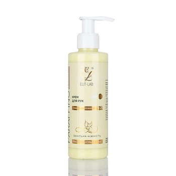 Увлажняющий крем для рук Vanilla Paraffino Elit Lab, 200 мл Крем для рук