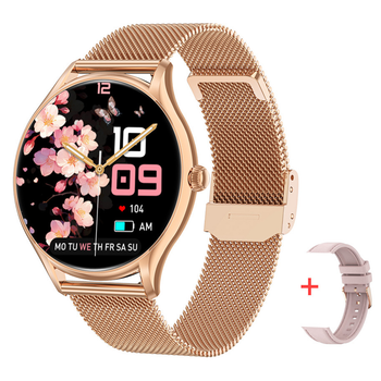 Женские смарт-часы Smart Milano Gold Steel, 2 ремешка 1791-TT Store