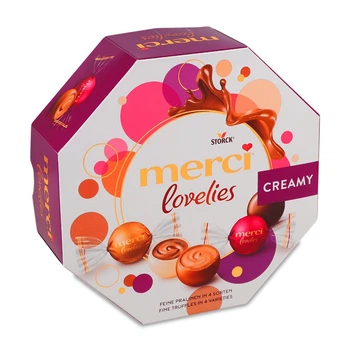 Цукерки Merci lovelies Creamy Stork 185 г