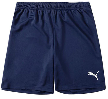 Шорты Puma teamRISE Short (704942-06) Мужчины S Темно-синие (4063699210231)