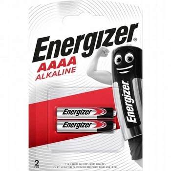 Батарейка Energizer AAAA, LR61 bat Alkaline 2шт (7638900202410)