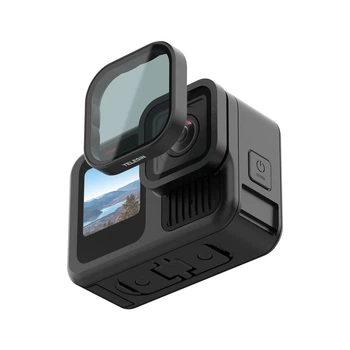 Фільтр поляризаційний CPL TELESIN S5-FLT-08-TGP для GoPro Hero 13 Black оптичний світлофільтр (79045)