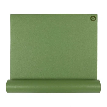 Коврик для йоги Bodhi Rishikesh Premium 80 XL яблочно-зеленый 200x80x0.45 см