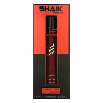 MW 535 духи нишевые TM Shaik аналог аромата Red Tabacco мини флакон 20 мл