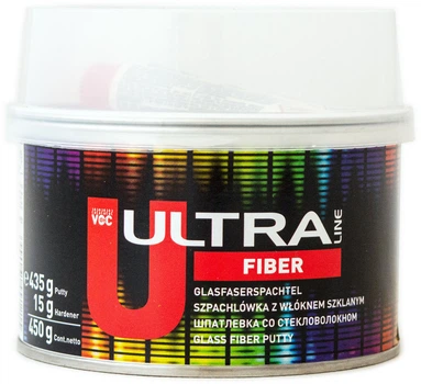 Шпаклевка со стекловолокном 0.45 кг NOVOL ULTRA LINE Fiber