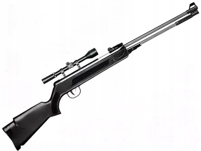 Воздушка PRO Germany WF 600P 4,5 mm 280 m/s з оптикою 4х20 + кульки 250 шт