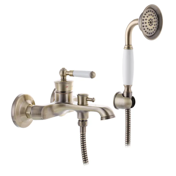 Змішувач для ванни MIXXUS PREMIUM VINTAGE BRONZE 009 EURO (Колір бронза) (MI2862)