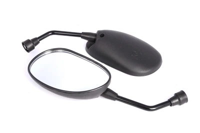 Дзеркала Active (овальні, чорні, d-10mm, з фіксатором) ZTWO MPARTS