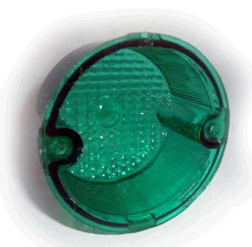 Стекло поворота ЯВА 350 (зеленое) DVK MPARTS