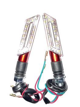 Поворот светодиодный, катана (15 LED, красный, тюнинг) JS MPARTS