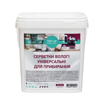 Салфетки влажные Tidy up Dispenser systems универсальные 400 штук 2020001