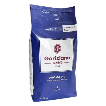 Кава в зернах Goriziana Caffe Espresso Piu aroma Selezione blu 1кг