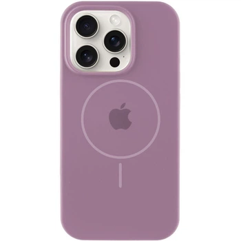 Чохол силіконовий Premium Silicone Case Full Protective (AA) with MagSafe для Apple iPhone 16 Pro Max (6.9") Lilac Pride