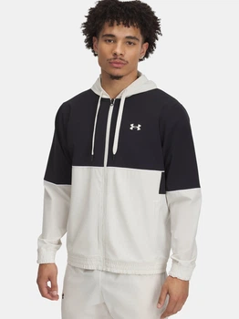 Спортивная кофта мужская Under Armour Ua Zone Woven Jacket 1383400-279 M Бежевая (197779375368)