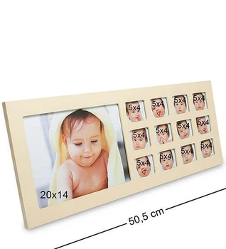 Рамка для фотографий Мой первый год 50,5*19,5*1,5 см. на 13 фото 6001762