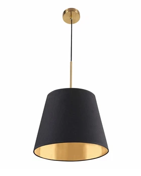 Підвісний світильник, люстра Goldlux 325822 Elena E27 1x20W IP20 Чорний (091589)