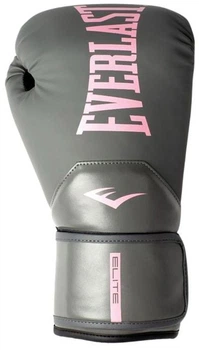 Боксерські рукавички Everlast ELITE 2 тренувальні 12 oz з клиноподібним ремінцем на липучці (D3FF5940105F)