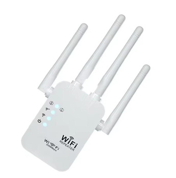 Підсилювач WI-FI сигналу репітер ретранслятор Wireless Repeater білий