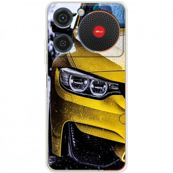 Силиконовый Чехол с Картинкой для ZTE Nubia Music Принт (Машина, BMW M3) (64554-ysm2439)