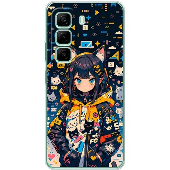 Силіконовий Чохол з Картинкою для Infinix Hot 50 Pro Принт (Аніме, Anime) (64347-ysm003)