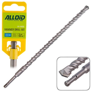 Бур по бетону Alloid SDS-plus S4 14x450мм