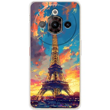 Силиконовый Чехол с Картинкой для ZTE Nubia Focus Pro Принт (Париж, Эйфелева Башня) (64250-ysm038)