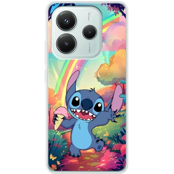 Силиконовый Чехол с Картинкой для Xiaomi Redmi Note 14 5G Принт (Stitch, Стич) (64588-ysm028)