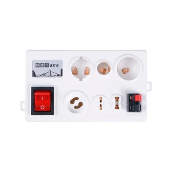 Тестер проверки ламп E27 E14 B22 G10 G4-G9 G9 White (725466)