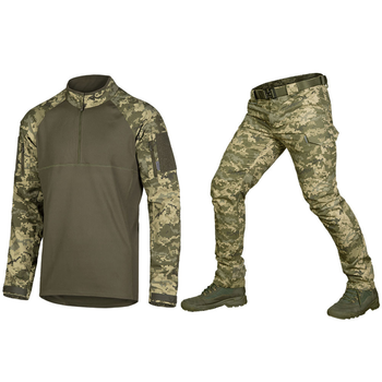 Костюм Camotec Rip-Stop Убакс з довгим рукавом + Штани піксель розмір M