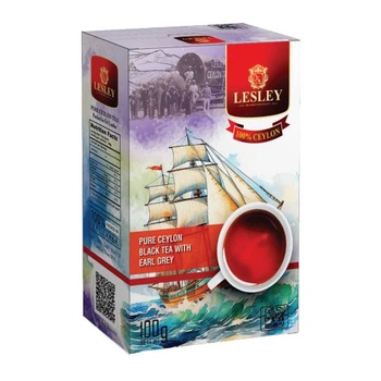 Чай чорний Lesley Earl Grey Black Tea 100г