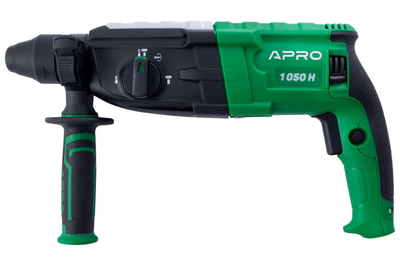 Перфоратор прямий APRO 3,5 Дж, 1050В, SDS+, 1050H, кейс