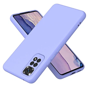 Чехол Fiji Full Soft Premium для Xiaomi Redmi Note 11 Pro Global (4G/5G) / Note 11E Pro силикон бампер Violet