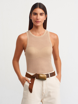 Топ Dilvin 10410 One size (113752Onesize) Бежевый