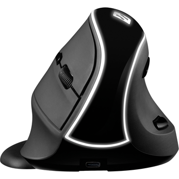 Мышка Sandberg Wireless Pro 3400 dpi/2.4 ГГц/6кн/оптическая/подсветка/Black (630-13)